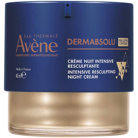 AVENE DERMABSOLU CREME NUIT интензивен рескулптуриращ нощен крем за лице за зряла чувствителна кожа 40 мл