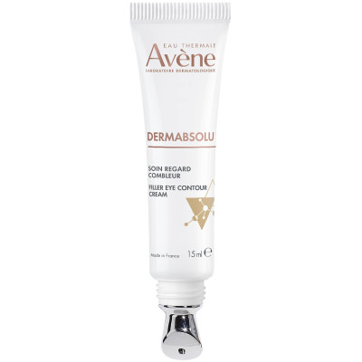 AVENE DERMABSOLU FILLER EYE CONTOUR CREAM изглаждащ крем филър за околоочен контур за всеки тип кожа 15 мл