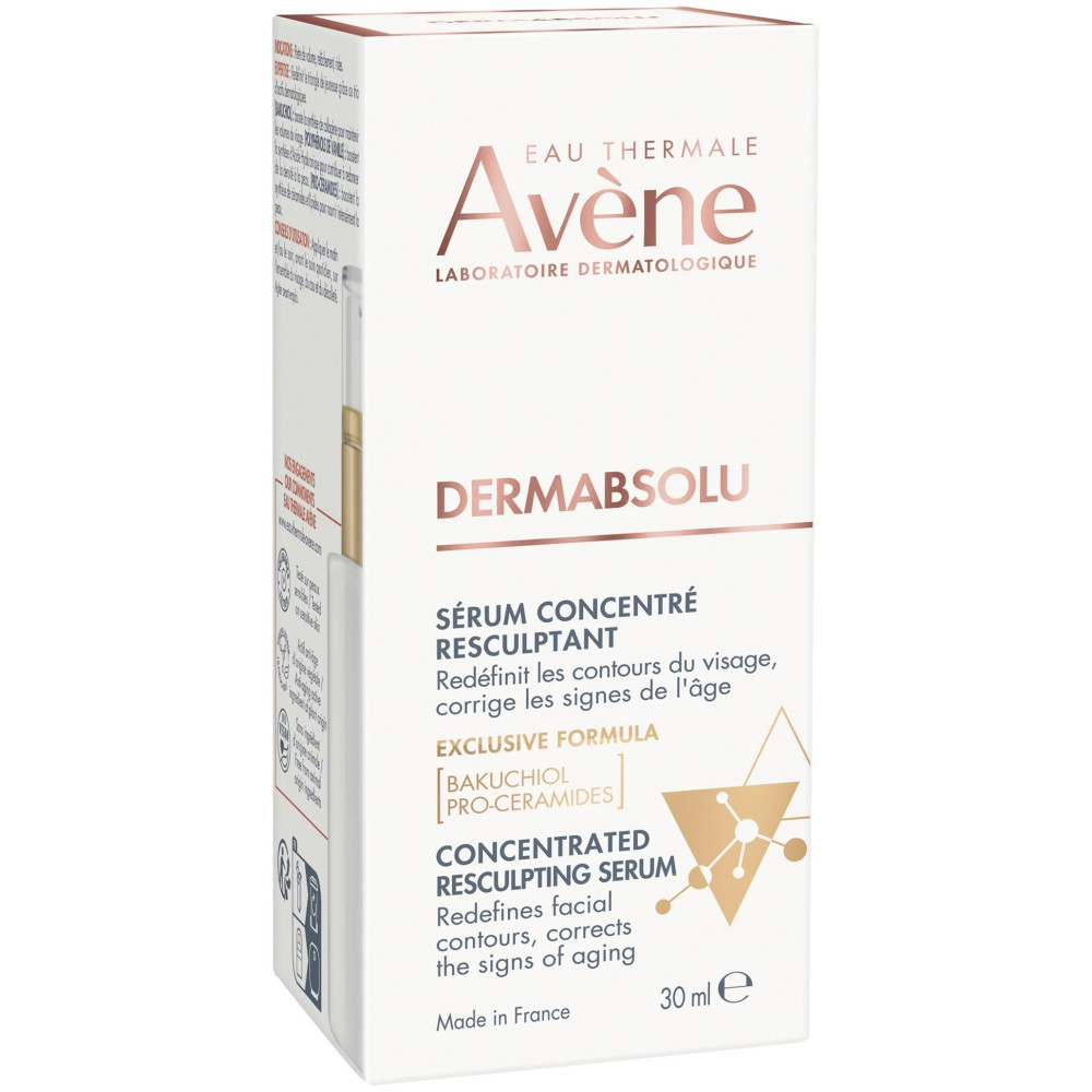 AVENE DERMABSOLU CONCENTRATED RESCULPTING SERUM ремоделиращ концентриран серум за лице за чувствителна кожа 30 мл - Грижа за лицето AVENE DERMABSOLU CONCENTRATED RESCULPTING SERUM ремоделиращ концентриран серум за лице за чувствителна кожа 30 мл - Грижа за лицето