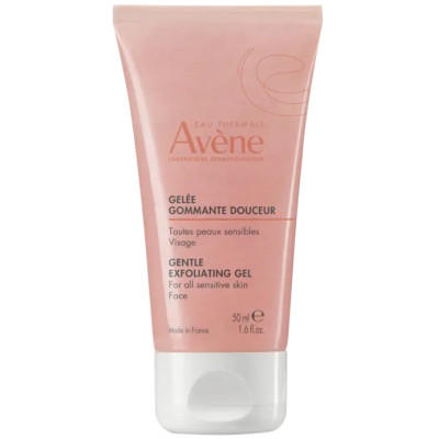 AVENE LES ESSENTIELS Gentle Exfoliating Gel нежен ексфолиращ гел за лице за чувствителна кожа 50 мл