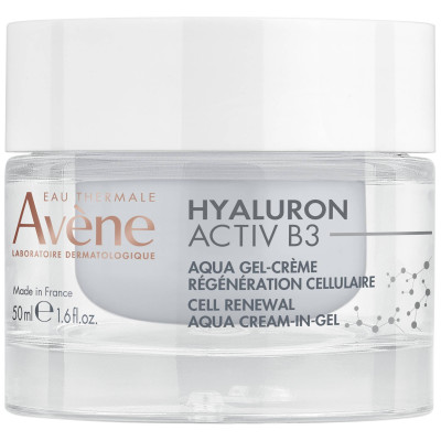 AVENE HYALURON ACTIV B3 AQUA GEL-CREAM регенериращ аква гел-крем за лице против бръчки 50 мл