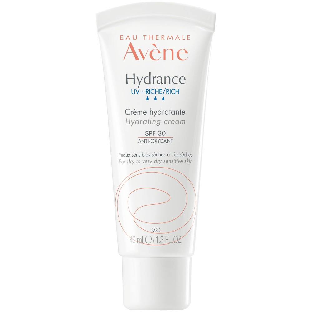 АВЕН HYDRANCE UV RICH SPF30 богат хидратиращ крем за лице 40 мл - Грижа за лицето