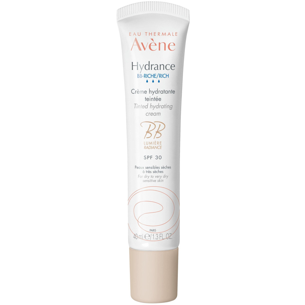 Avene Hydrance Rich ВВ Богат хидратиращ тониран крем за чувствителна кожа SPF30 40 мл - Кремове за лице