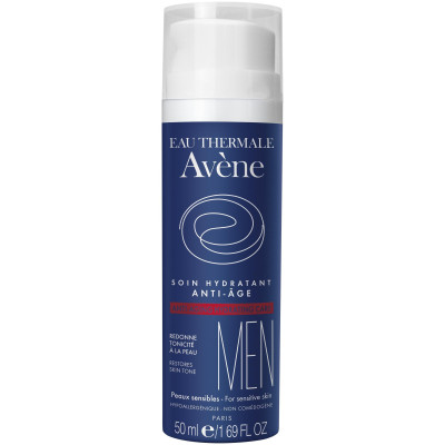 AVENE MEN ANTI-AGE HYDRATING CARE анти-ейдж хидратиращ крем за лице за чувствителна кожа за мъже 50 мл