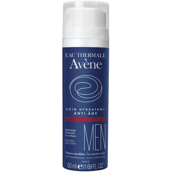 AVENE MEN ANTI-AGE HYDRATING CARE анти-ейдж хидратиращ крем за лице за чувствителна кожа за мъже 50 мл
