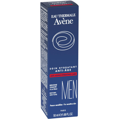 AVENE MEN ANTI-AGE HYDRATING CARE анти-ейдж хидратиращ крем за лице за чувствителна кожа за мъже 50 мл
