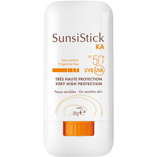 AVENE SUN SUNSISTICK KA SPF50+ слънцезащитен стик за чувствителна зони на лице и тяло 20 г