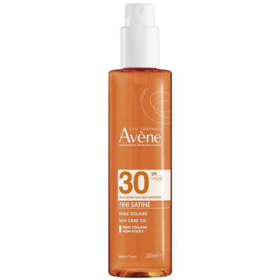 AVENE SUN SPF30 слънцезащитно водоустойчиво олио за тяло за чувствителна кожа 200 мл