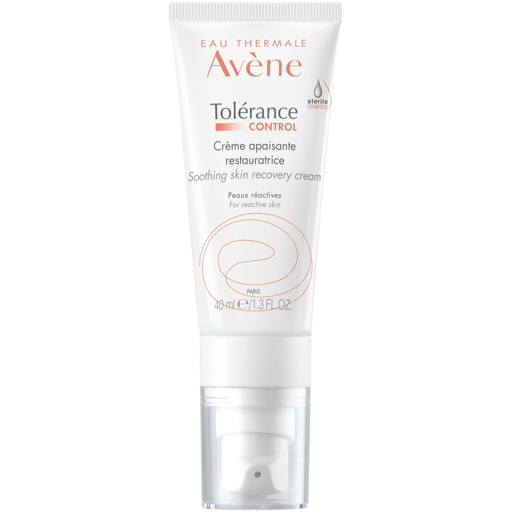 AVENE TOLERANCE CONTROL успокояващ крем за лице за свръхчувствителна реактивна нетолерантна или алергична кожа 40 мл