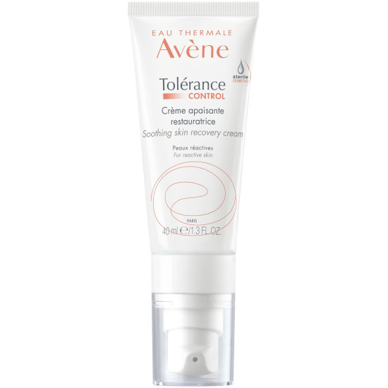 AVENE TOLERANCE CONTROL успокояващ крем за лице за свръхчувствителна реактивна нетолерантна или алергична кожа 40 мл