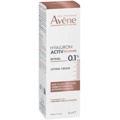 AVENE HYALURON ACTIV PROCEDURE LIFTING CREAM лифтинг крем за лице с 0.1% ретинал 30 мл