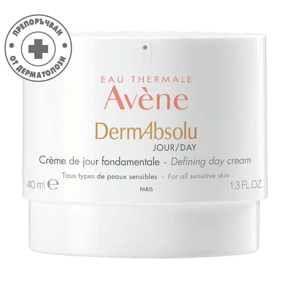 Avene DermAbsolu Фундаментален дневен крем за лице за чувствителна кожа 40 мл - Кремове за лице