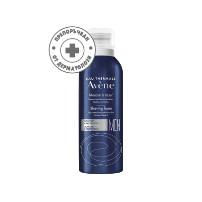 AVENE MEN SHAVING FOAM SENSITIVE SKIN пяна за бръснене за мъже за чувствителна кожа 200 мл
