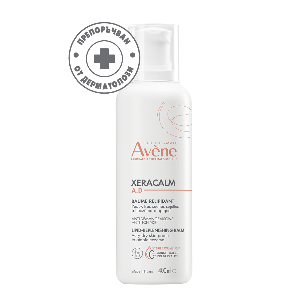 Avene XeraCalm AD балсам релипидиращ 400 мл - Avene XeraCalm AD балсам релипидиращ 400 мл -