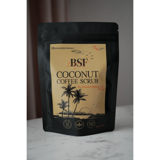 BSF COCONUT COFFEE SCRUB ексфолиант за тяло ПОРТОКАЛ 125 г