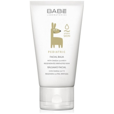 BABE PEDIATRIC BALSAMO FACIAL балсам за лице за суха и атопична кожа за бебета и деца 50 мл