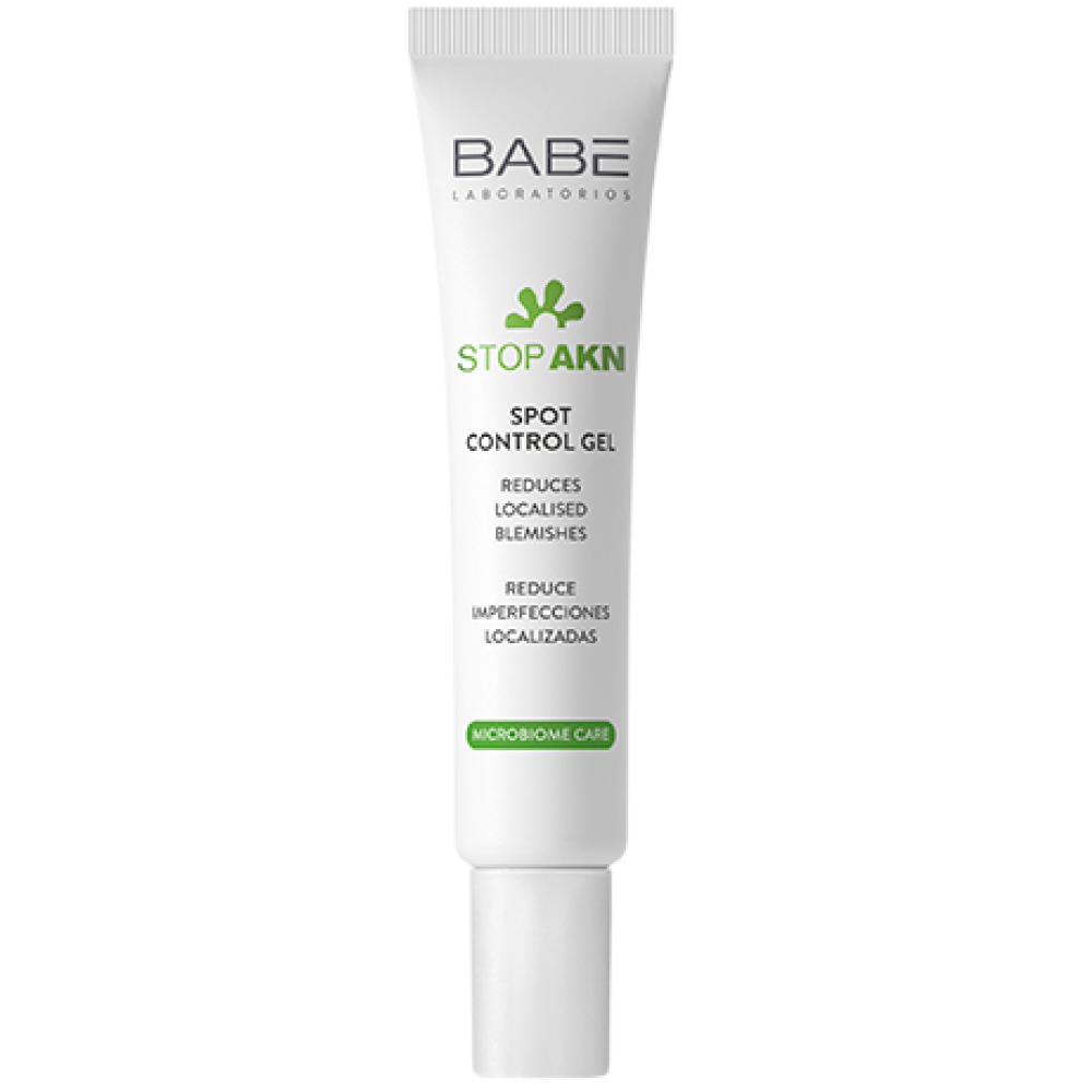 BABE STOPAKN SPOT CONTROL GEL гел за локално приложение за мазна и акнеична кожа 10 мл - Грижа за лицето