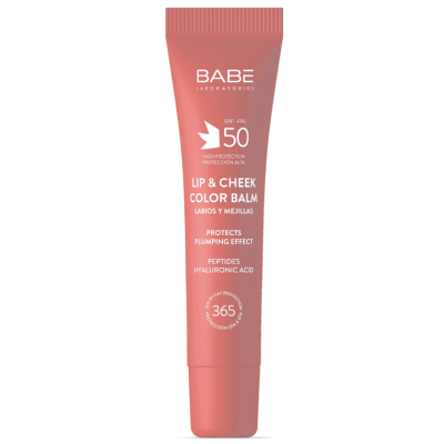 BABE LIP & CHEEK COLOR BALM SPF50 балсам за устни и скули розов 20 мл