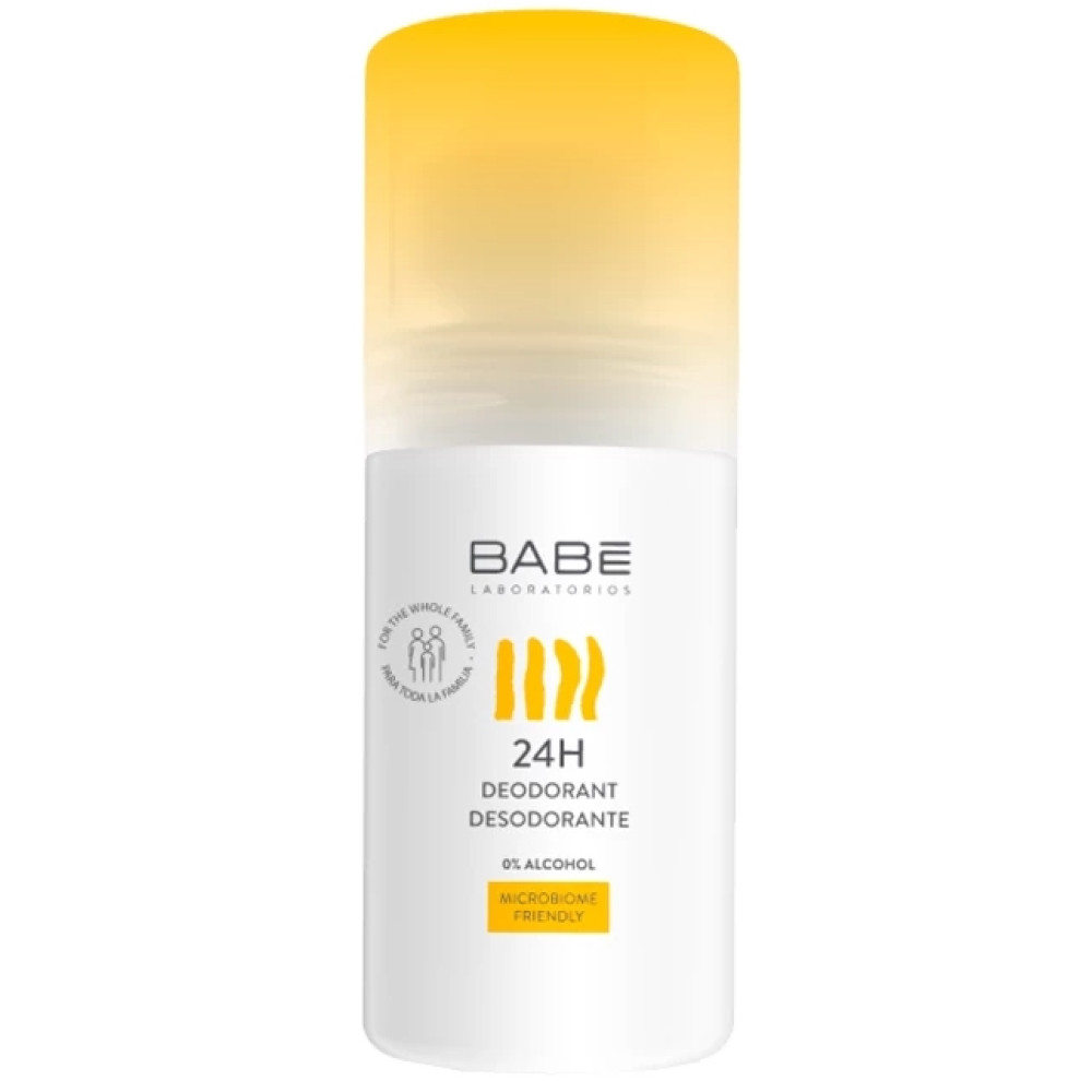 BABE ANTIPERSPIRANT рол-он дезодорант против изпотяване 0% алкохол за възрастни и деца над 8 г. 50 мл - Грижа за тялото