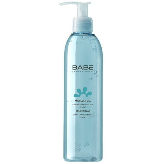 BABE MICELLAR GEL мицеларен гел за лице за чувствителна кожа 240 мл