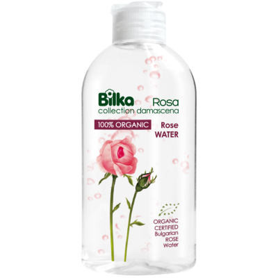 БИЛКА COLLECTION ROSA DAMASCENA 100% ORGANIC розова вода за лице с натурално розово масло 200 мл