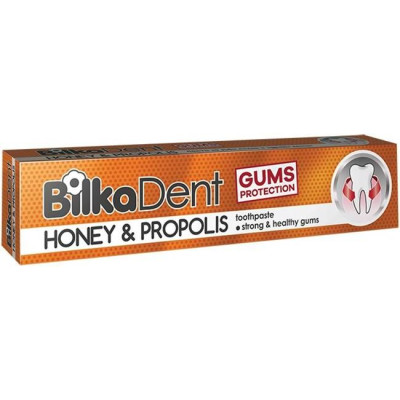 БИЛКА DENT HONEY & PROPOLIS паста за зъби Силни и здрави венци Мед + Прополис 75 мл