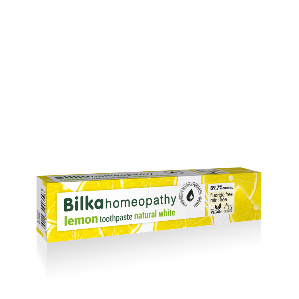 Bilka Homeopathy Lemon Паста за зъби 75 мл - Паста за зъби