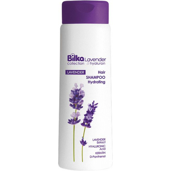 БИЛКА COLLECTION LAVENDER & HYALURON хидратиращ шампоан за коса 400 мл