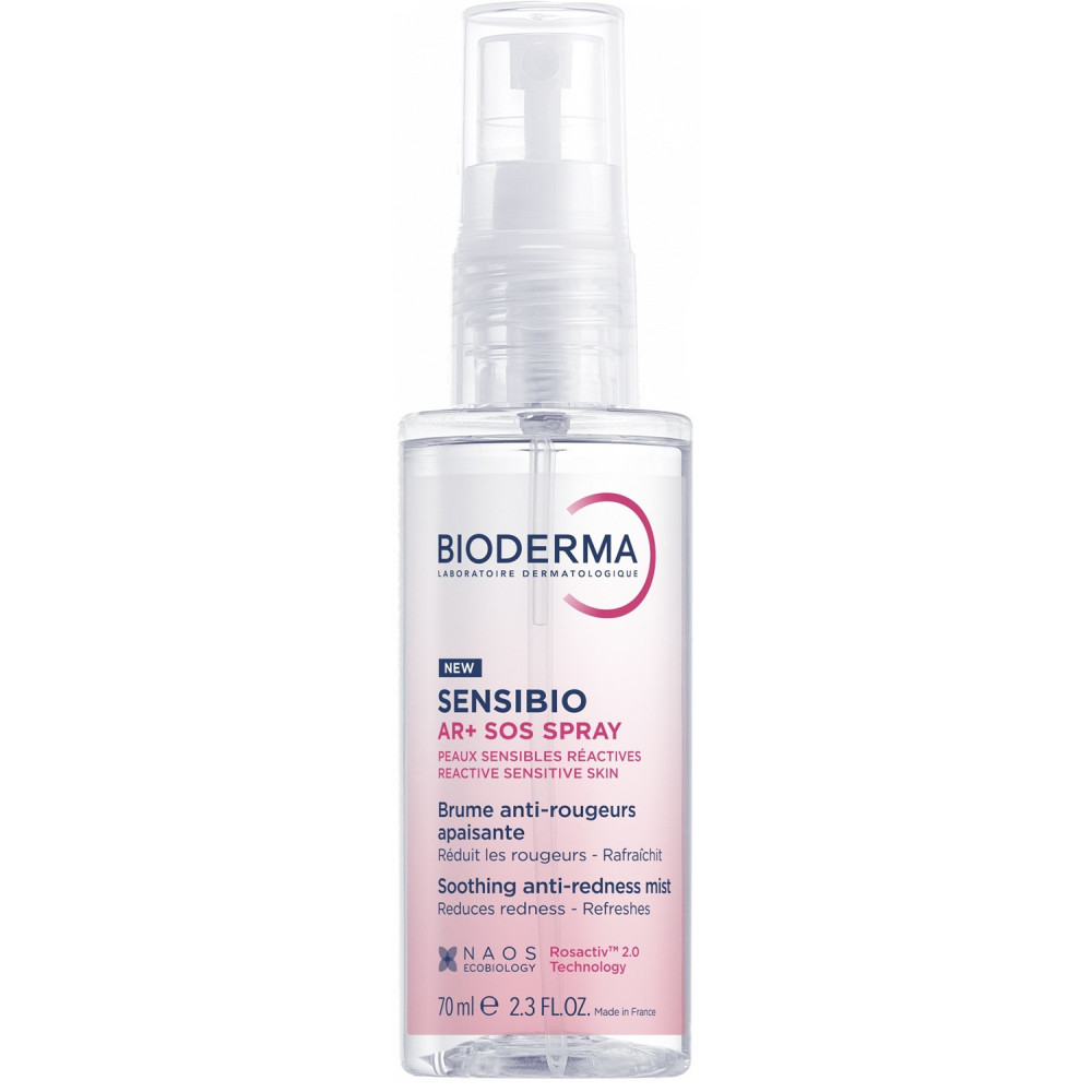 BIODERMA SENSIBIO AR+ SOS SPRAY успокояващ спрей за лице против зачервявания 70 мл - Грижа за лицето BIODERMA SENSIBIO AR+ SOS SPRAY успокояващ спрей за лице против зачервявания 70 мл - Грижа за лицето
