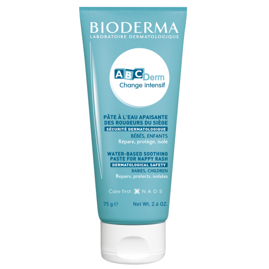 BIODERMA ABCDERM Change Intensif Cream успокояващ крем при смяна на пелени за бебета и деца 75 г