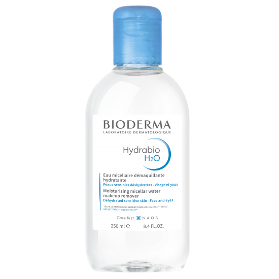BIODERMA HYDRABIO Н2О мицеларна вода за дехидратирана чувствителна кожа 250 мл