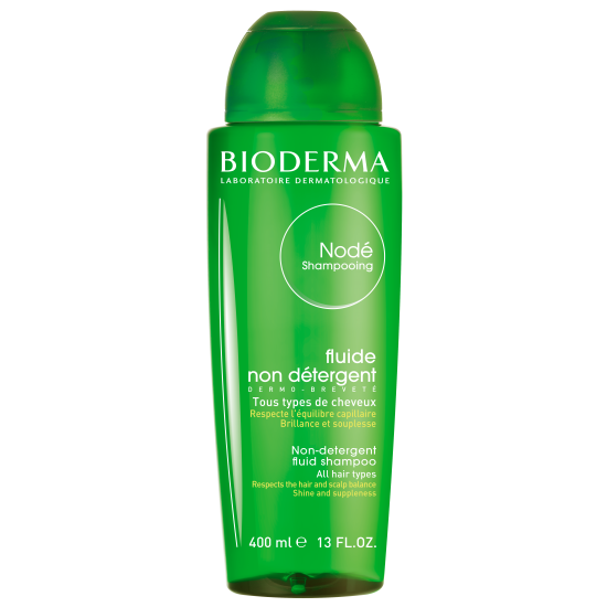 BIODERMA NODE Fluide Shampoo нежен шампоан флуид без детергенти за всеки тип коса 400 мл