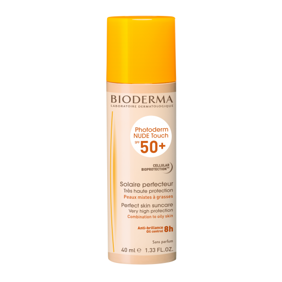 ᐉ БИОДЕРМА PHOTODERM NUDE TOUCH SPF 50 40 мл /златист/