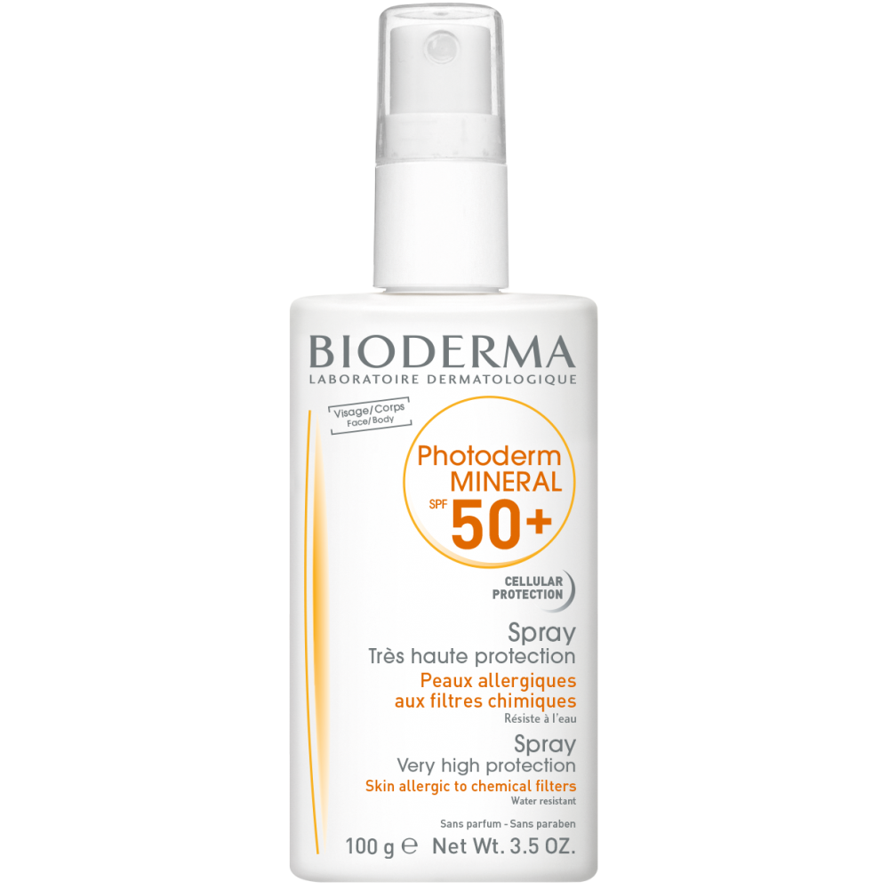 Bioderma Photoderm Mineral SPF50+ минерален слънцезащитен спрей 100мл. -