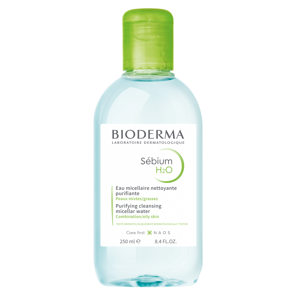 Bioderma Sebium Мицеларна вода за мазна и акнеична кожа 250 мл - Мицеларна вода