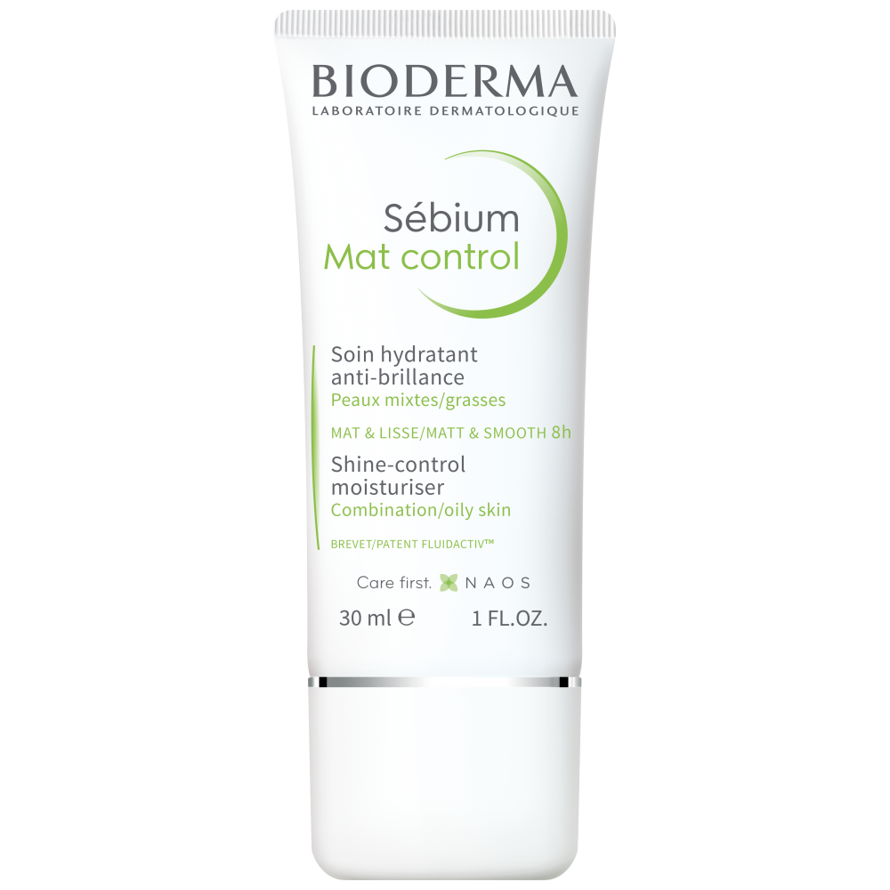 Bioderma Sebium Mat Control Крем за лице с матираш ефект 30 мл -