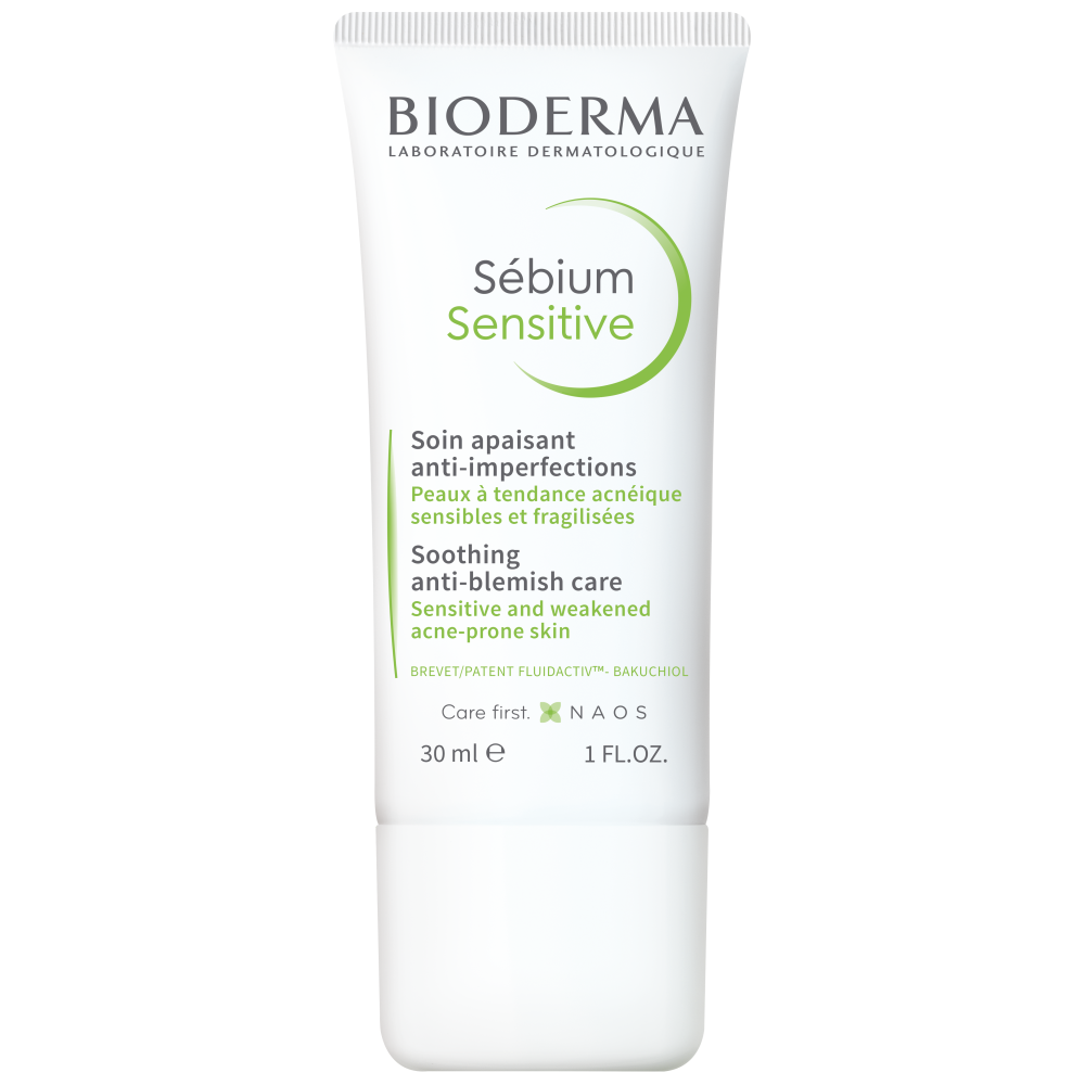 Bioderma Sebium Sensitive Крем против несъвършенства за чувствителна кожа 30 мл -
