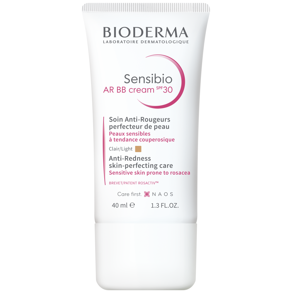 Bioderma Sensibio AR BB Крем за лице за чувствителна кожа против зачервявания 40 мл - Кремове за лице