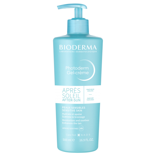 BIODERMA PHOTODERM Gel-creme Apres-soleil гел-крем за след слънце с успокояващо и охлаждащо действие за всеки тип кожа 500 мл