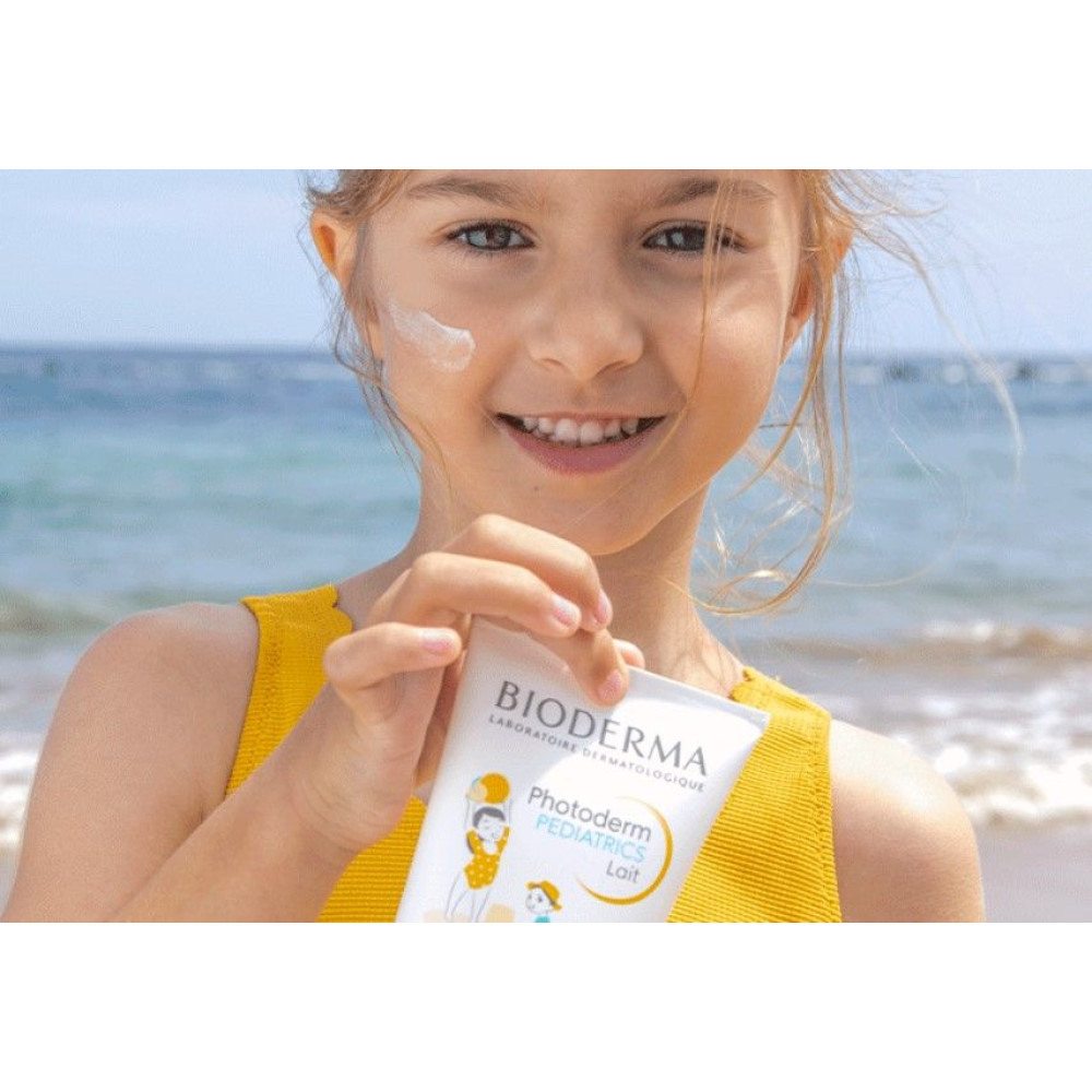 БИОДЕРМА PHOTODERM PEDIATRICS LAIT SPF50+ слънцезащитно мляко за деца 100 мл - Слънцезащита за бебета и деца