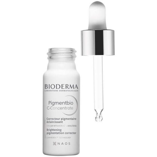 BIODERMA PIGMENTBIO C-Concentrate интензивен изсветляващ серум за хиперпигментирана кожа на лицето 15 мл