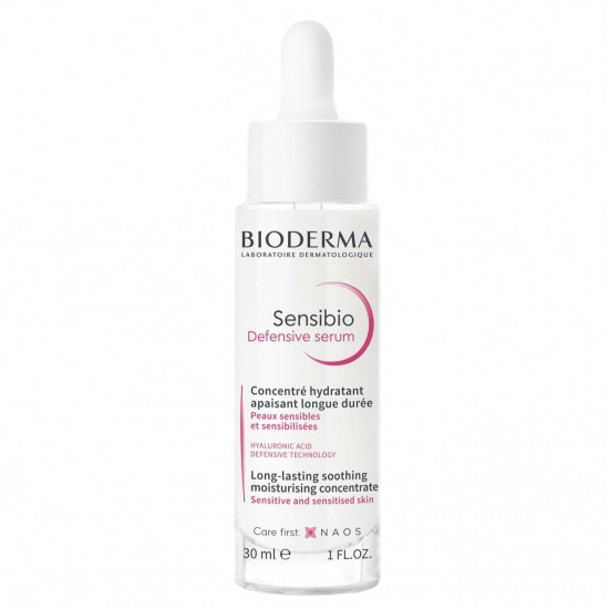 BIODERMA SENSIBIO Defensive Serum дълготрайно успокояващ и хидратиращ серум за лице за чувствителна кожа 30 мл