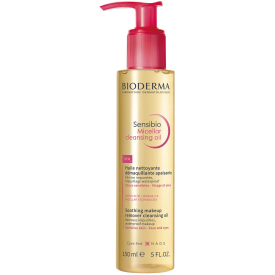 BIODERMA SENSIBIO Micellar Cleansing Oil почистващо мицеларно олио за лице за чувствителна кожа 150 мл