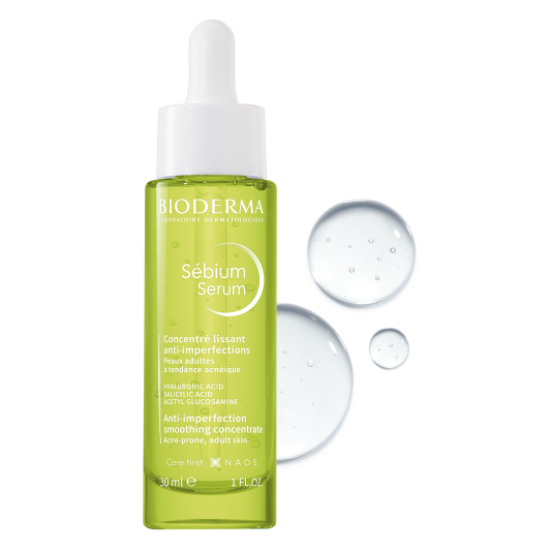 BIODERMA SEBIUM Serum изглаждащ серум за лице срещу несъвършенства и ...