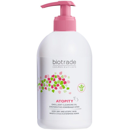 BIOTRADE ATOPITY емолиентно измиващо олио за тяло за атопична кожа 400 мл