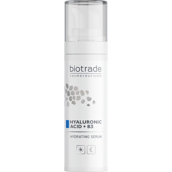 BIOTRADE ANTI-AGE HYALURONIC ACID + B3 хидратиращ и изпълващ серум за лице с хиалуронова киселина за всеки тип кожа 30 мл