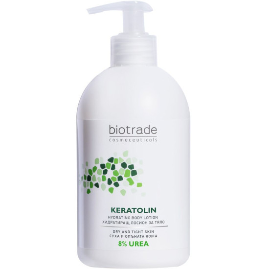 BIOTRADE KERATOLIN 8% UREA хидратиращ лосион за тяло за суха и опъната кожа 400 мл