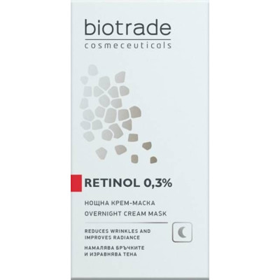 BIOTRADE RETINOL 0.3% нощна анти-ейдж крем-маска за лице с ретинол за всеки тип кожа 50 мл