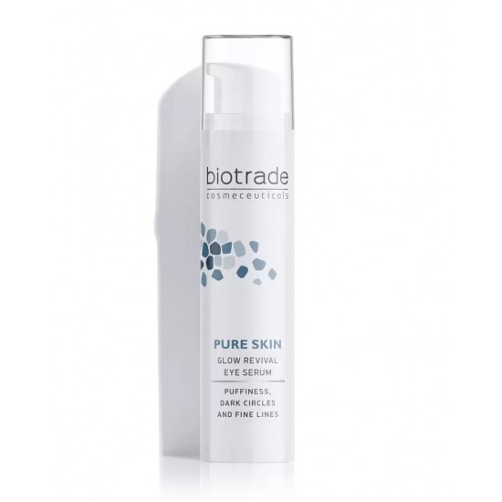 BIOTRADE PURE SKIN озаряващ околоочен серум против тъмни кръгове и фини линии за всеки тип кожа 15 мл