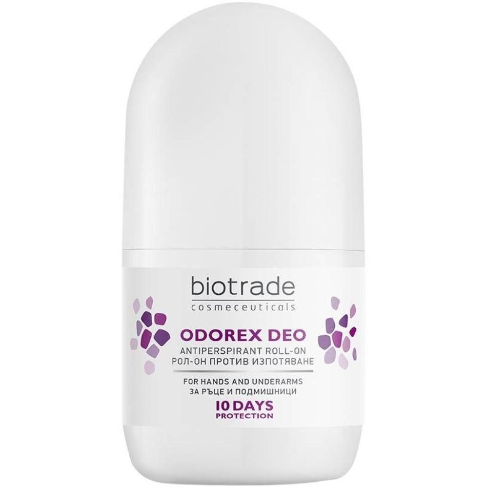 BIOTRADE ODOREX DEO део рол-он против изпотяване 20 мл - Грижа за тялото